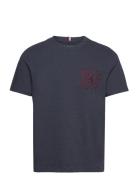 Icon Crest Tee Navy Tommy Hilfiger