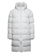 Alta Long Puffer Jacket W3T4 Grey Rains