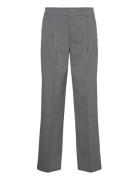 Straight-Fit Flecked Trousers Grey Mango