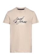 Jjzuri Tee Ss Crew Neck Jnr Beige Jack & J S