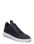 Low Top Ripple Nubuck Blue Filling Pieces