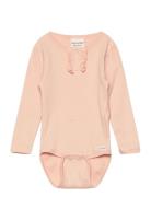 Body Ls Rib Pink Minymo