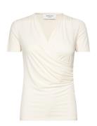Viscose T-Shirt White Rosemunde