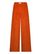 Hw Wide Leg Cord Pants Orange GANT