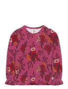 Bloomy L/S T Baby Red Müsli By Green Cotton