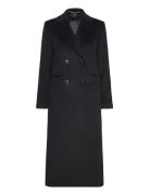 Double-Breasted Wool-Blend Coat Black Lauren Ralph Lauren