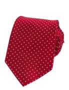 Dots Silk Tie Red Portia 1924