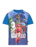 Lwtano 109 - T-Shirt S/S Blue LEGO Kidswear