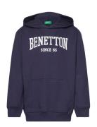Sweater W/Hood Navy United Colors Of Benetton