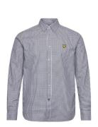 Shepherd Check Shirt Navy Lyle & Scott