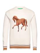 Sweater L/S Cream United Colors Of Benetton