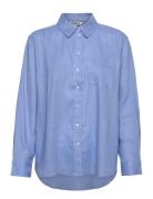 Onltokyo L/S Linen Blend Shirt Pnt Blue ONLY