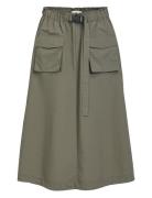 Objbeccy Long Skirt 131 Khaki Object
