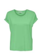 Onlmoster S/S O-Neck Top Noos Jrs Green ONLY