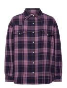 Seasonal Western Shirt Purple Lee Jeans