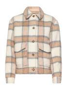Brushed Wool Overshirt Patterned WOOLRICH