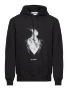 Heart Monster Regular Hoodie Black HAN Kjøbenhavn