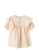 Nmffamaja Ss Loose Dress Lil Cream Lil'Atelier