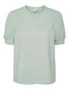 Vmkerry 2/4 O-Neck Top Vma Noos Green Vero Moda