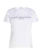 Reg Corp Logo C-Nk Ss White Tommy Hilfiger