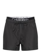 Short Double Waistband Black Calvin Klein