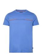 Stripe Chest Tee Blue Tommy Hilfiger