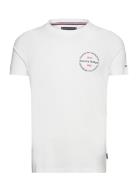 Hilfiger Roundle Tee White Tommy Hilfiger