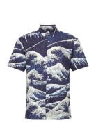 Vintage Hawaiian S/S Shirt Navy Superdry