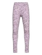 Leggings Flower Aop Purple Lindex