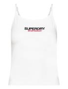 Sportswear Logo Fitted Cami White Superdry Sport