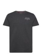 Cn Ss Tee Logo Grey Tommy Hilfiger