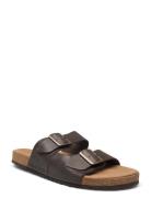 Jfwlouis Leather Sandal Brown Jack & J S