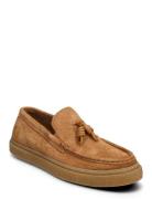 Dawson Tassel Loafer Hairy Sue Brown Fred Perry