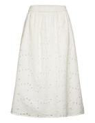 Slkiara Skirt White Soaked In Luxury