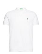 H/S Polo Shirt White United Colors Of Benetton