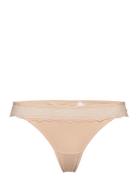 Floral Touch Tanga Beige CHANTELLE