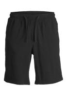 Jpstjaiden Jjcrinkle Jogger Short Sn Black Jack & J S