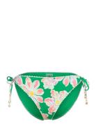 Fleurine Low-Waist Bikini Bottoms Green Malina