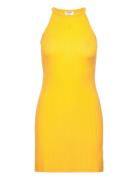 High Neck Tank Dress Yellow Filippa K