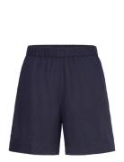 Rel Linen Blend Pull On Shorts Navy GANT