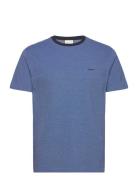 4-Col Oxford Regular Ss T-Shirt Blue GANT