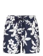 Palm Lei Print Swim Shorts Blue GANT