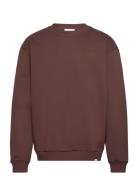 Crew Sweatshirt Brown Les Deux