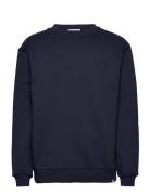 Crew Sweatshirt Navy Les Deux