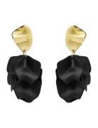 Paloma Earring Black Bud To Rose