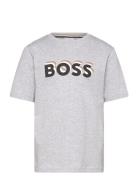 Short Sleeves Tee-Shirt Grey BOSS