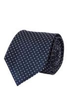 Dots Silk Tie Black Portia 1924