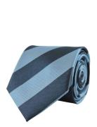 Striped Silk Tie Blue Portia 1924