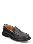 Classic Loafer - Brown Grained Leather Black S.T. VALENTIN