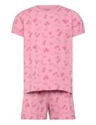 Pyjamas Ss W. Aop Pink CeLaVi